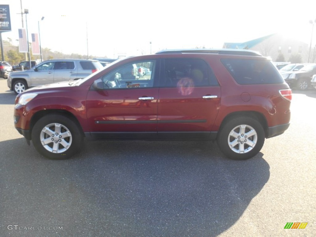 2008 Outlook XE - Red Jewel / Gray photo #21