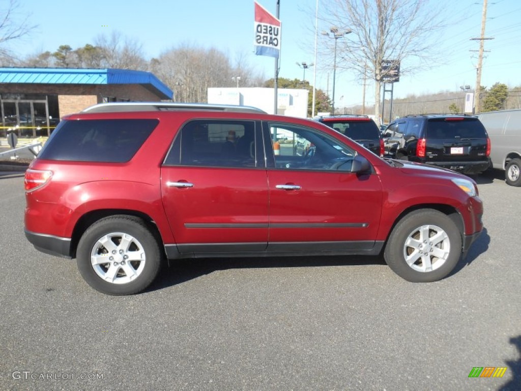 2008 Outlook XE - Red Jewel / Gray photo #23