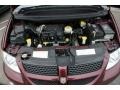 2002 Dark Garnet Red Pearl Dodge Caravan SE  photo #19