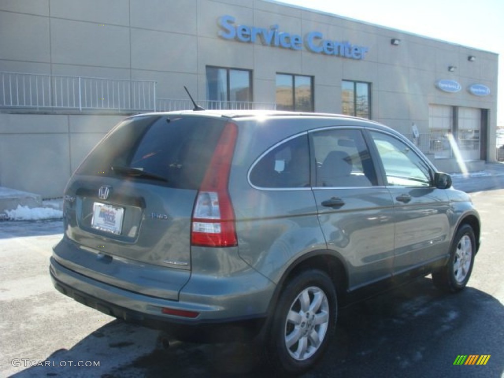 2011 CR-V SE 4WD - Opal Sage Metallic / Ivory photo #4