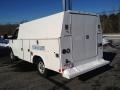 Summit White - Savana Cutaway 3500 Commercial Utility Truck Photo No. 4