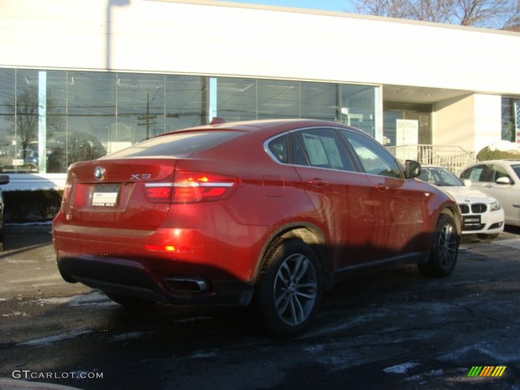 2014 X6 xDrive50i - Vermillion Red Metallic / Black photo #3