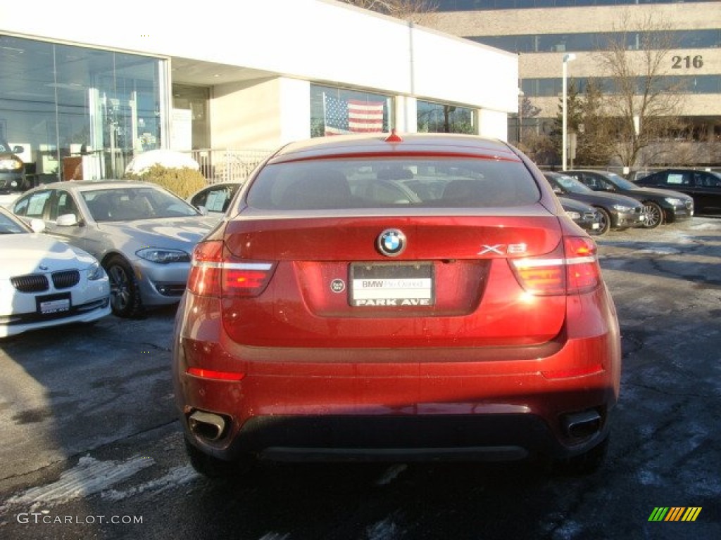 2014 X6 xDrive50i - Vermillion Red Metallic / Black photo #4