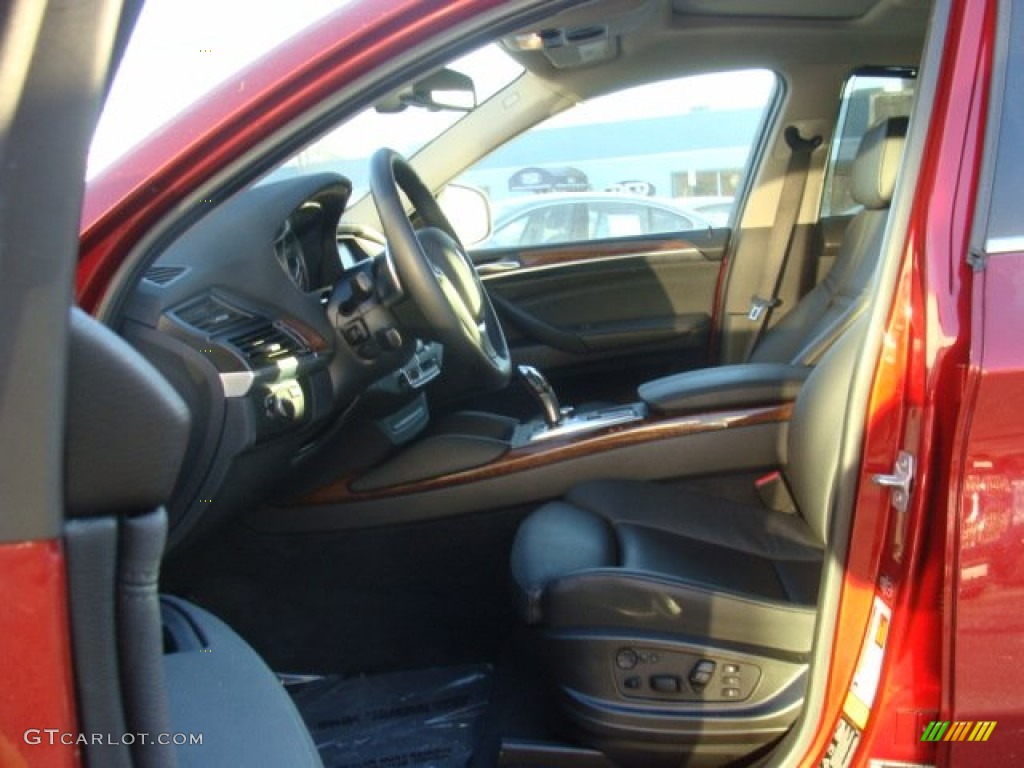 2014 X6 xDrive50i - Vermillion Red Metallic / Black photo #11