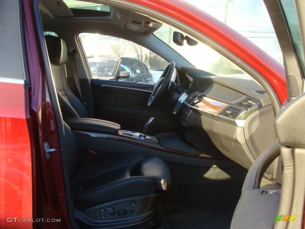 2014 X6 xDrive50i - Vermillion Red Metallic / Black photo #28