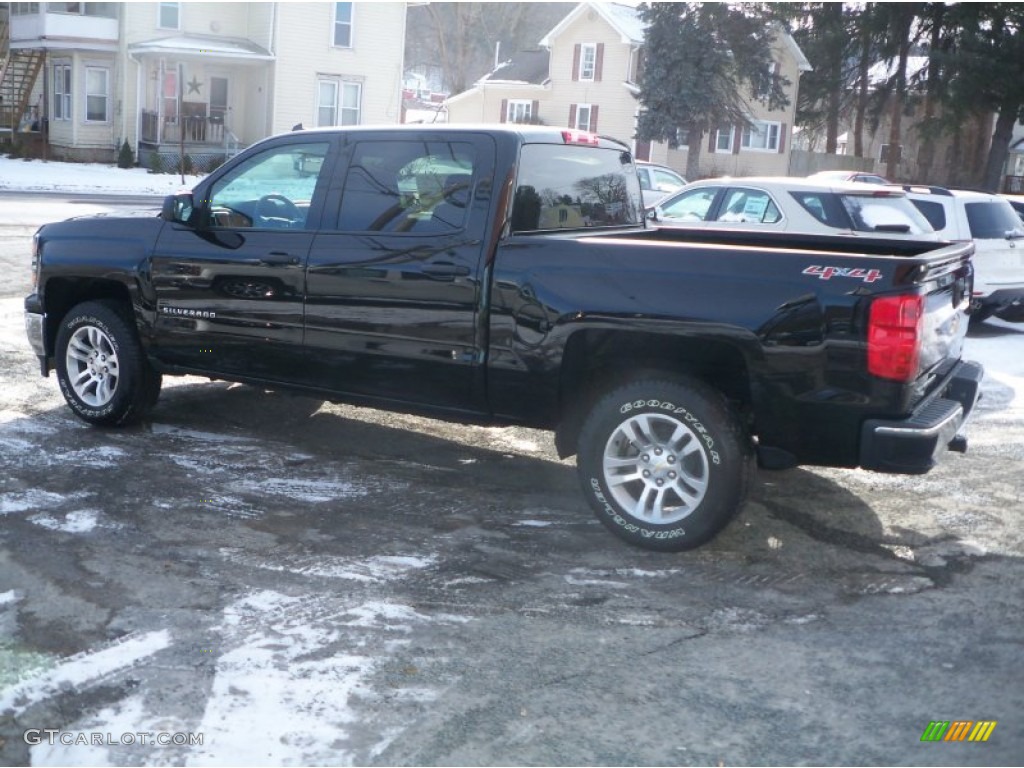 2014 Silverado 1500 LT Crew Cab 4x4 - Black / Jet Black photo #5