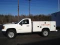 Summit White - Sierra 3500HD Regular Cab 4x4 Utility Truck Photo No. 3