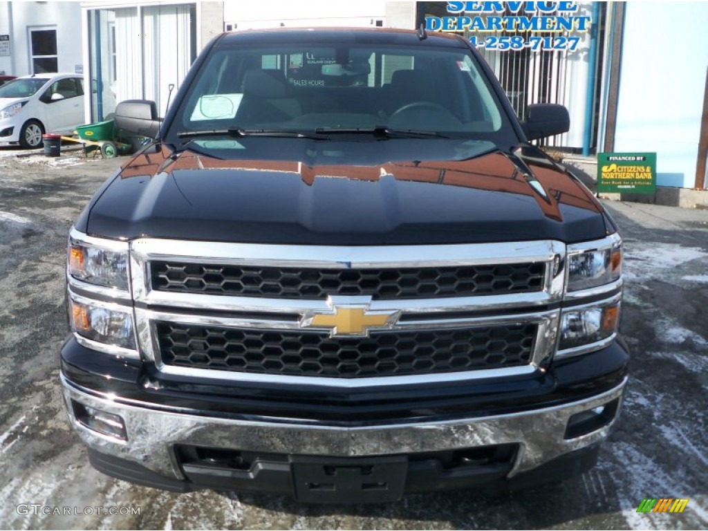 2014 Silverado 1500 LT Crew Cab 4x4 - Black / Jet Black photo #8