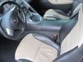 2008 Pontiac Solstice Ebony/Sand Interior Front Seat Photo
