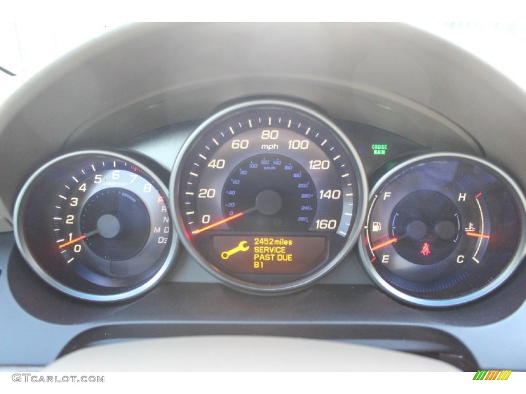 2006 Acura RL 3.5 AWD Sedan Gauges Photo #90033337