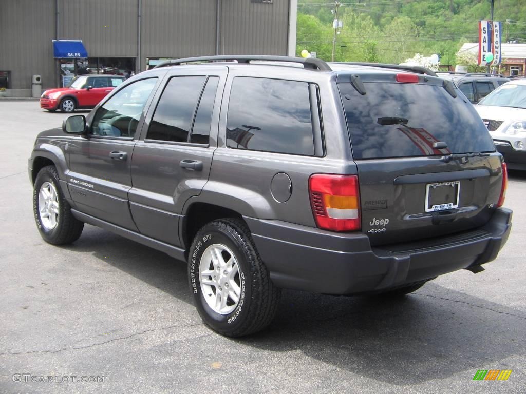 2004 Grand Cherokee Laredo 4x4 - Graphite Metallic / Dark Slate Gray photo #4