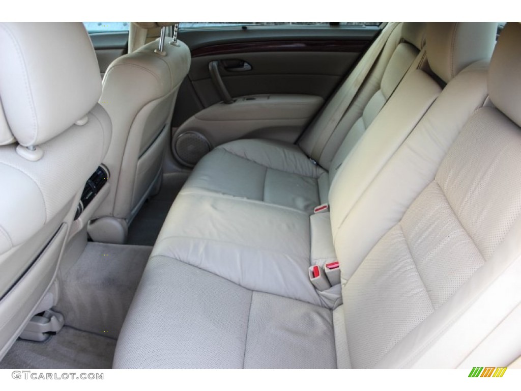 2006 RL 3.5 AWD Sedan - Nighthawk Black Pearl / Taupe photo #34