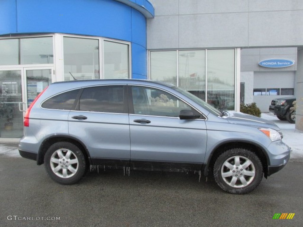 2011 CR-V SE 4WD - Glacier Blue Metallic / Gray photo #2