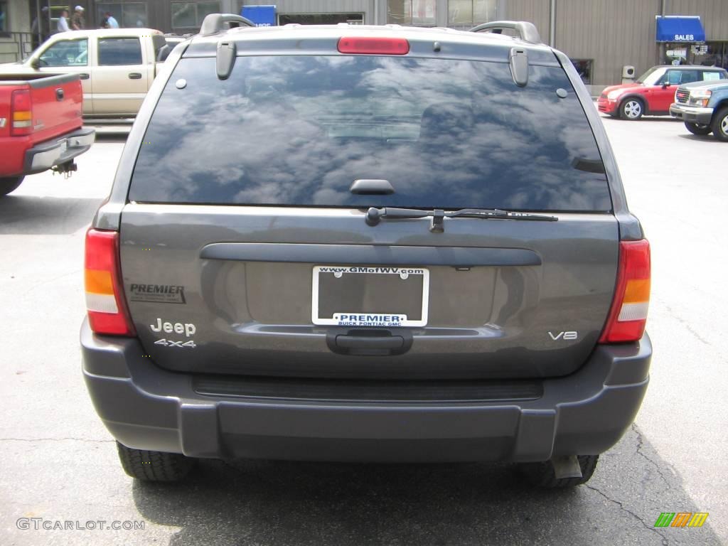 2004 Grand Cherokee Laredo 4x4 - Graphite Metallic / Dark Slate Gray photo #5