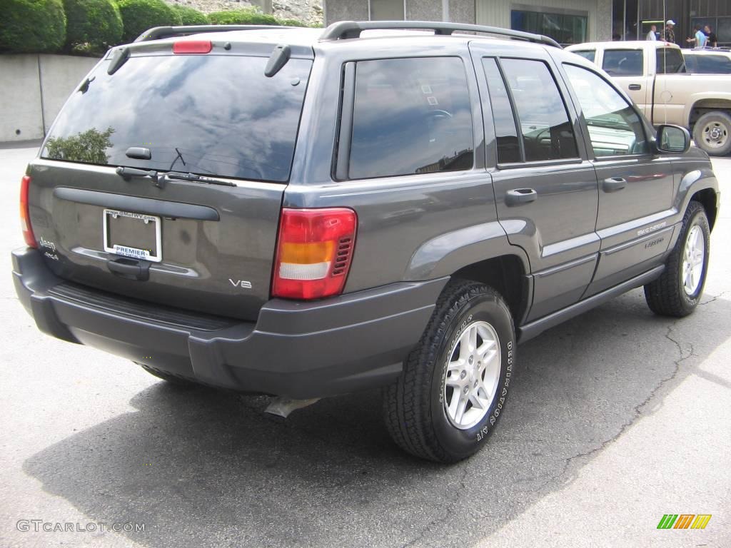 2004 Grand Cherokee Laredo 4x4 - Graphite Metallic / Dark Slate Gray photo #6