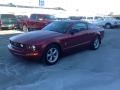 2007 Torch Red Ford Mustang V6 Deluxe Coupe  photo #3