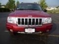 2004 Inferno Red Pearl Jeep Grand Cherokee Overland 4x4  photo #11