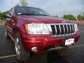 2004 Inferno Red Pearl Jeep Grand Cherokee Overland 4x4  photo #13
