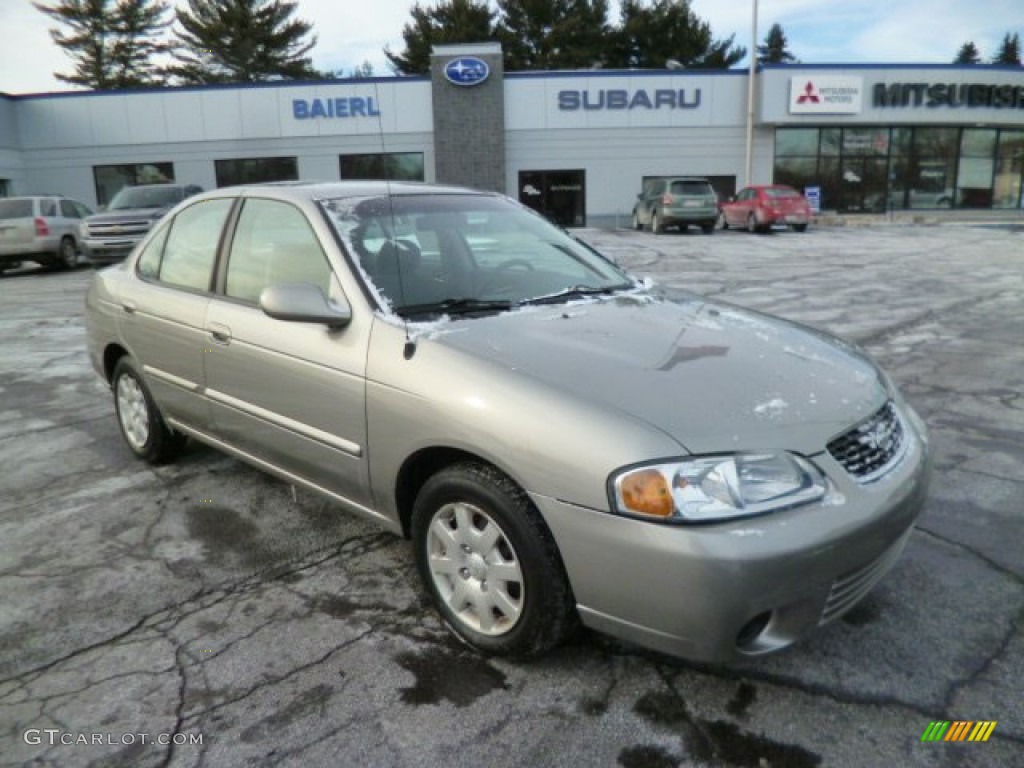 2001 Sentra GXE - Radium Silver / Stone photo #1