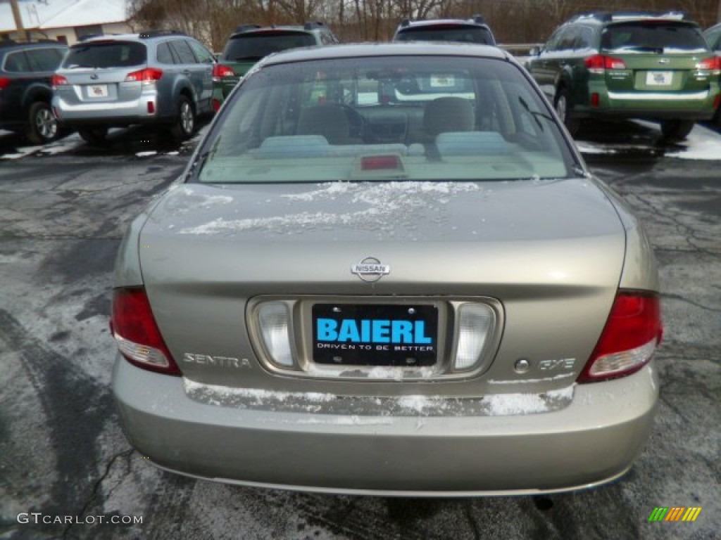 2001 Sentra GXE - Radium Silver / Stone photo #6