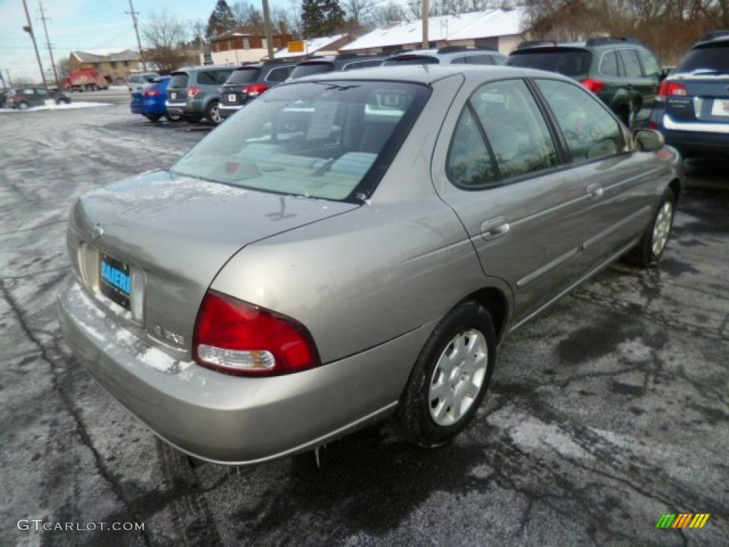 2001 Sentra GXE - Radium Silver / Stone photo #7