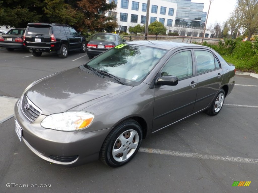 Phantom Gray Pearl 2005 Toyota Corolla CE Exterior Photo #90036808