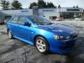 Octane Blue Metallic 2010 Mitsubishi Lancer Sportback GTS