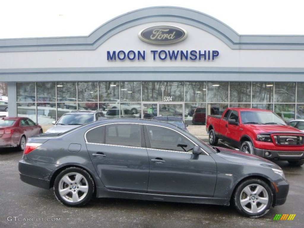 Platinum Grey Metallic BMW 5 Series