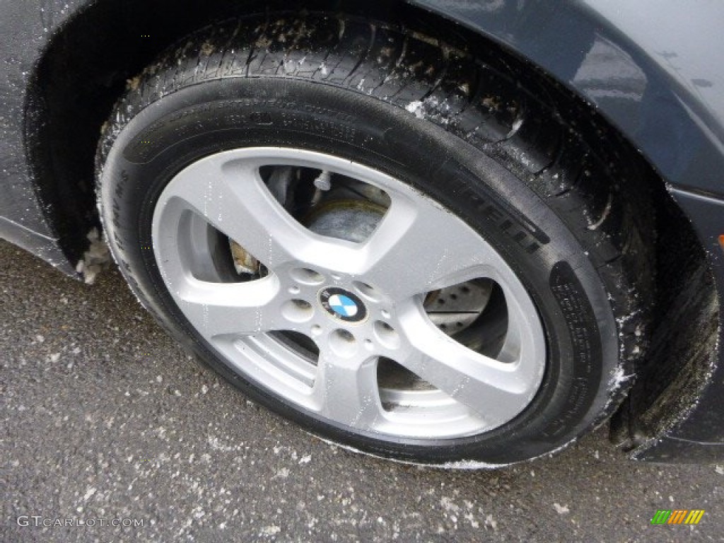 2008 5 Series 535xi Sedan - Platinum Grey Metallic / Black photo #9