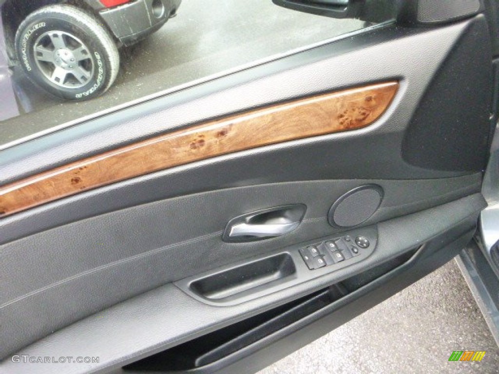 2008 5 Series 535xi Sedan - Platinum Grey Metallic / Black photo #18