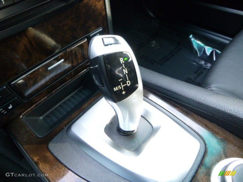 2008 5 Series 535xi Sedan - Platinum Grey Metallic / Black photo #23