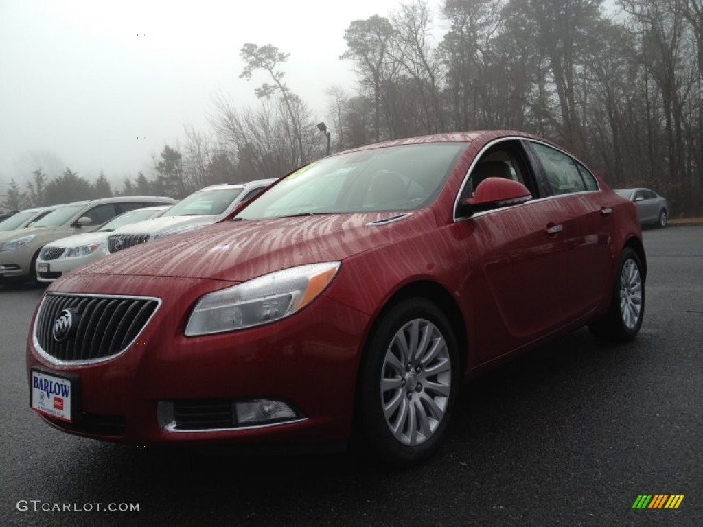 2013 Regal Turbo - Crystal Red Tintcoat / Cashmere photo #1