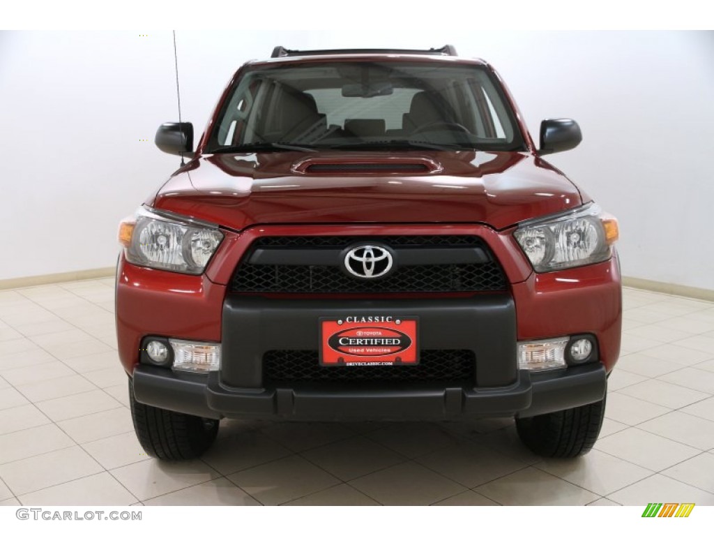 2010 4Runner Trail 4x4 - Salsa Red Pearl / Graphite photo #2