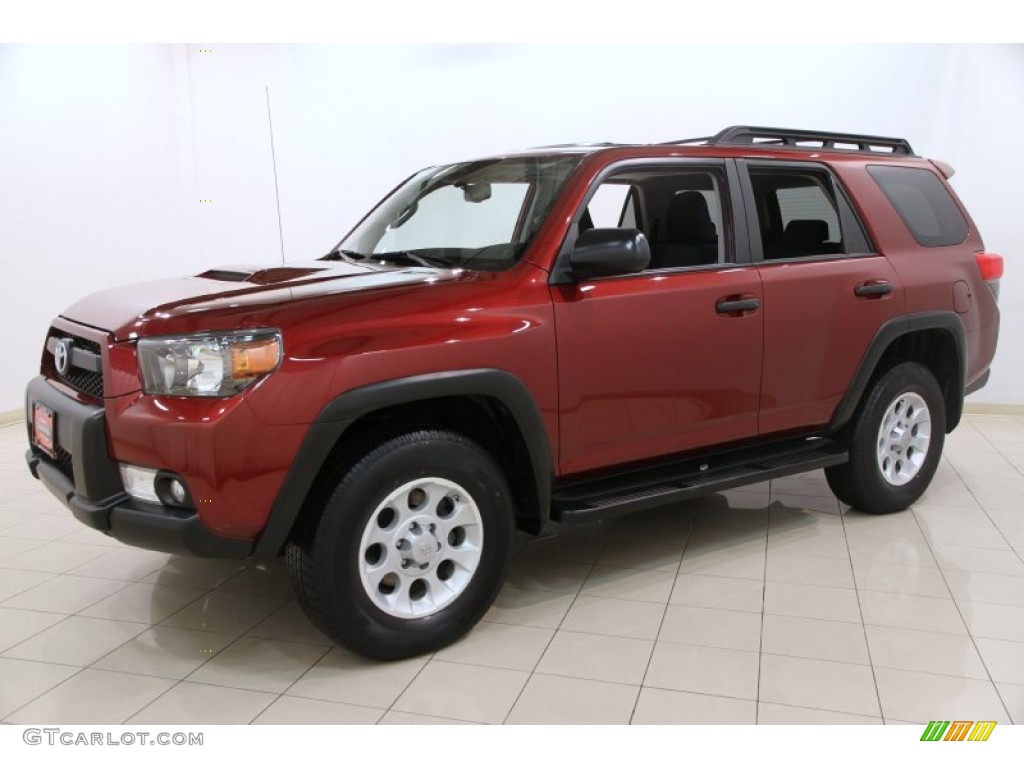 2010 4Runner Trail 4x4 - Salsa Red Pearl / Graphite photo #3