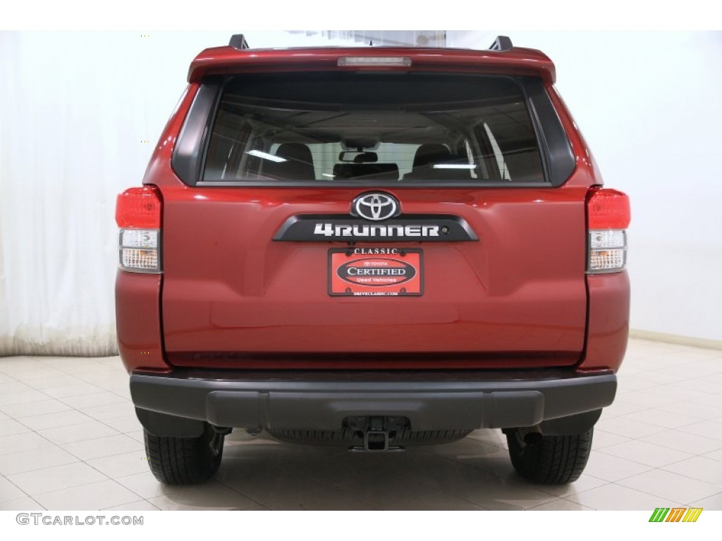 2010 4Runner Trail 4x4 - Salsa Red Pearl / Graphite photo #24