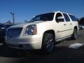 White Diamond Tricoat 2014 GMC Yukon XL Denali AWD