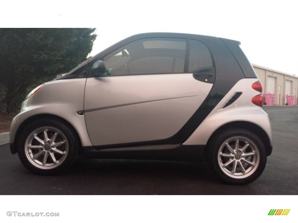 2009 fortwo passion coupe - Silver Metallic / Design Beige photo #4