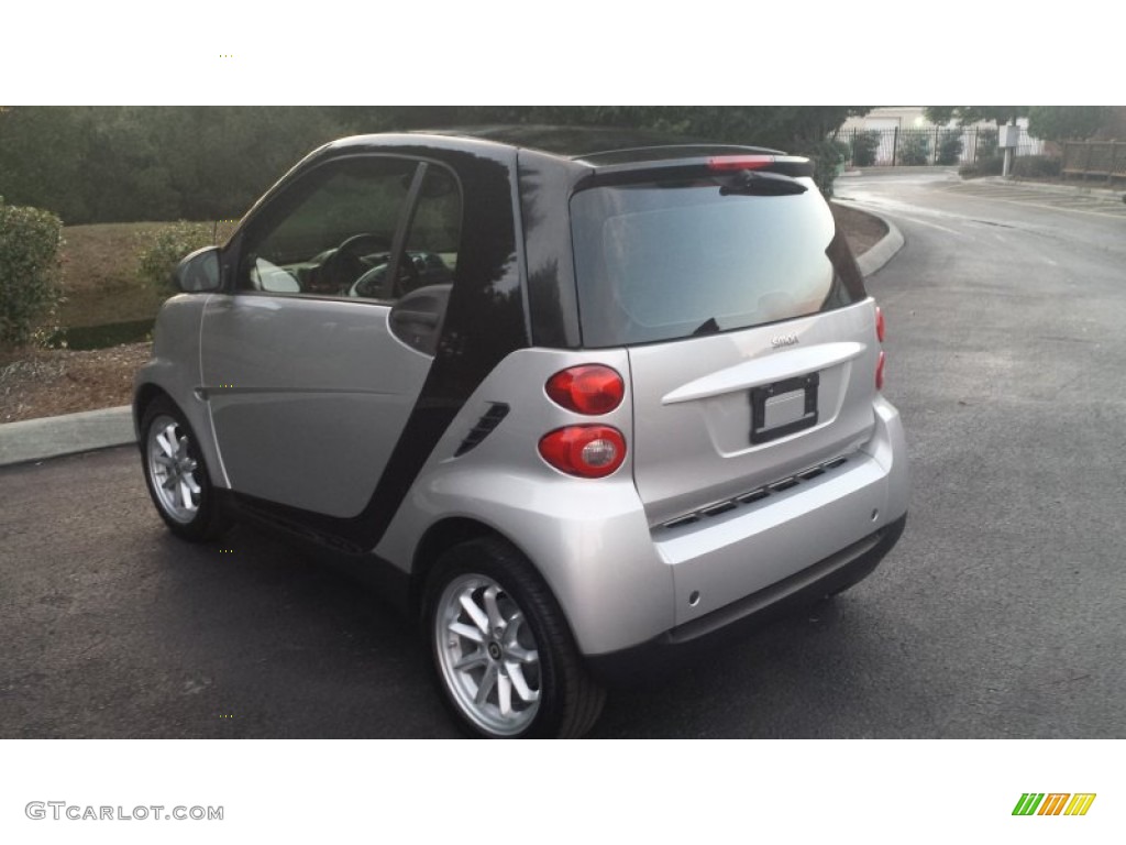 2009 fortwo passion coupe - Silver Metallic / Design Beige photo #5