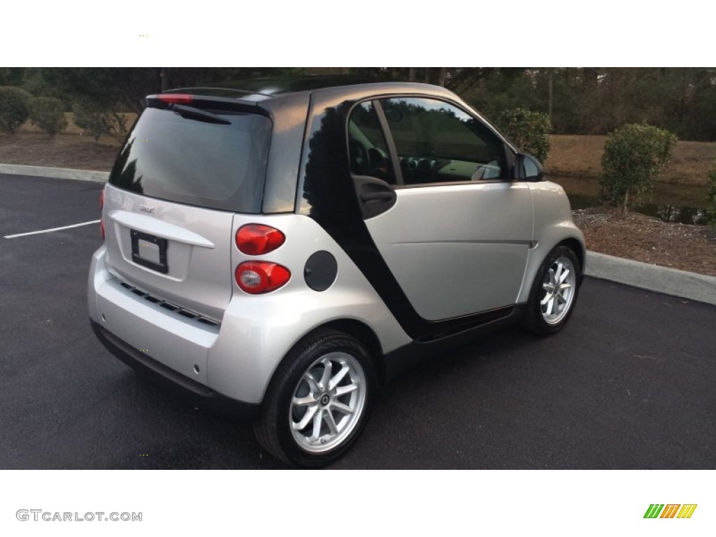 2009 fortwo passion coupe - Silver Metallic / Design Beige photo #6