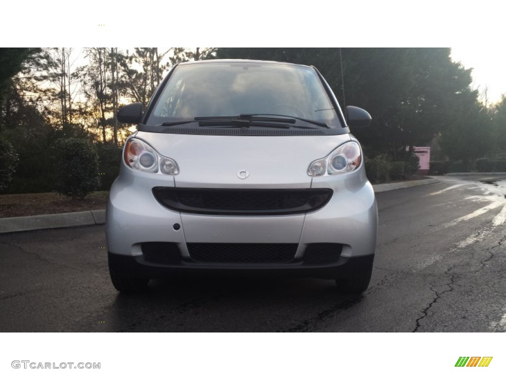 2009 fortwo passion coupe - Silver Metallic / Design Beige photo #8