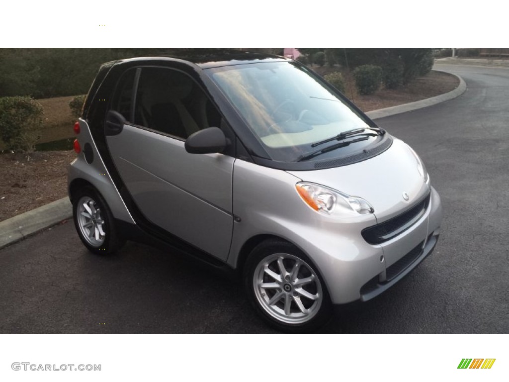 2009 fortwo passion coupe - Silver Metallic / Design Beige photo #28