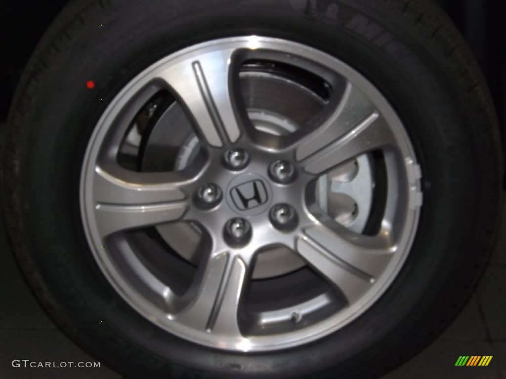 2014 Pilot EX-L - Alabaster Silver Metallic / Gray photo #3