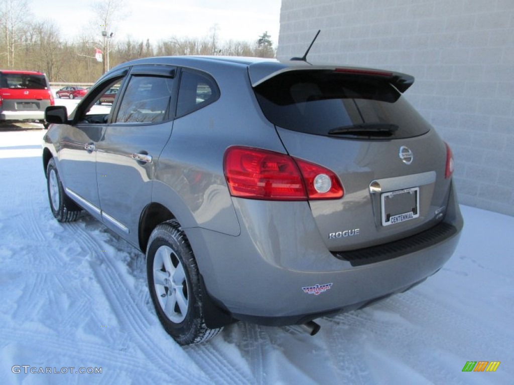 2013 Rogue S Special Edition AWD - Platinum Graphite / Black photo #4