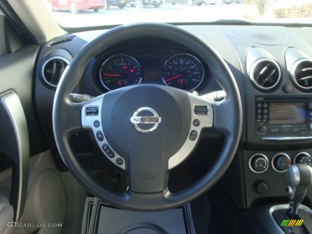 2011 Rogue SV AWD - Silver Ice Metallic / Gray photo #20