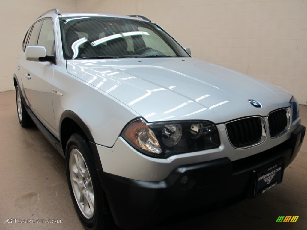 Titanium Silver Metallic BMW X3
