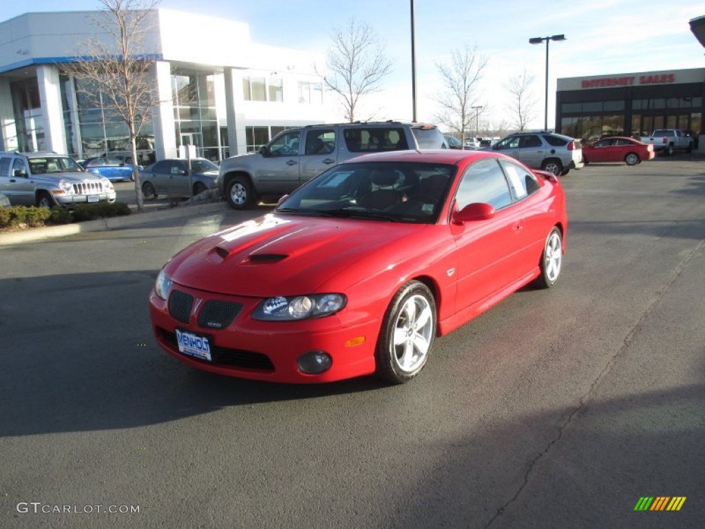 2005 GTO Coupe - Torrid Red / Red photo #2