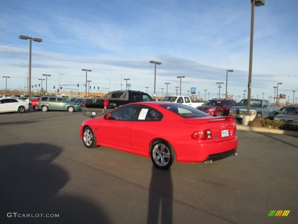 2005 GTO Coupe - Torrid Red / Red photo #3