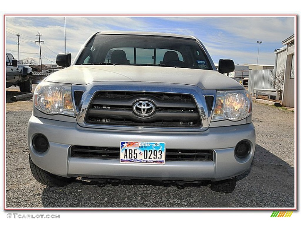 2009 Tacoma SR5 Access Cab - Silver Streak Mica / Graphite Gray photo #13