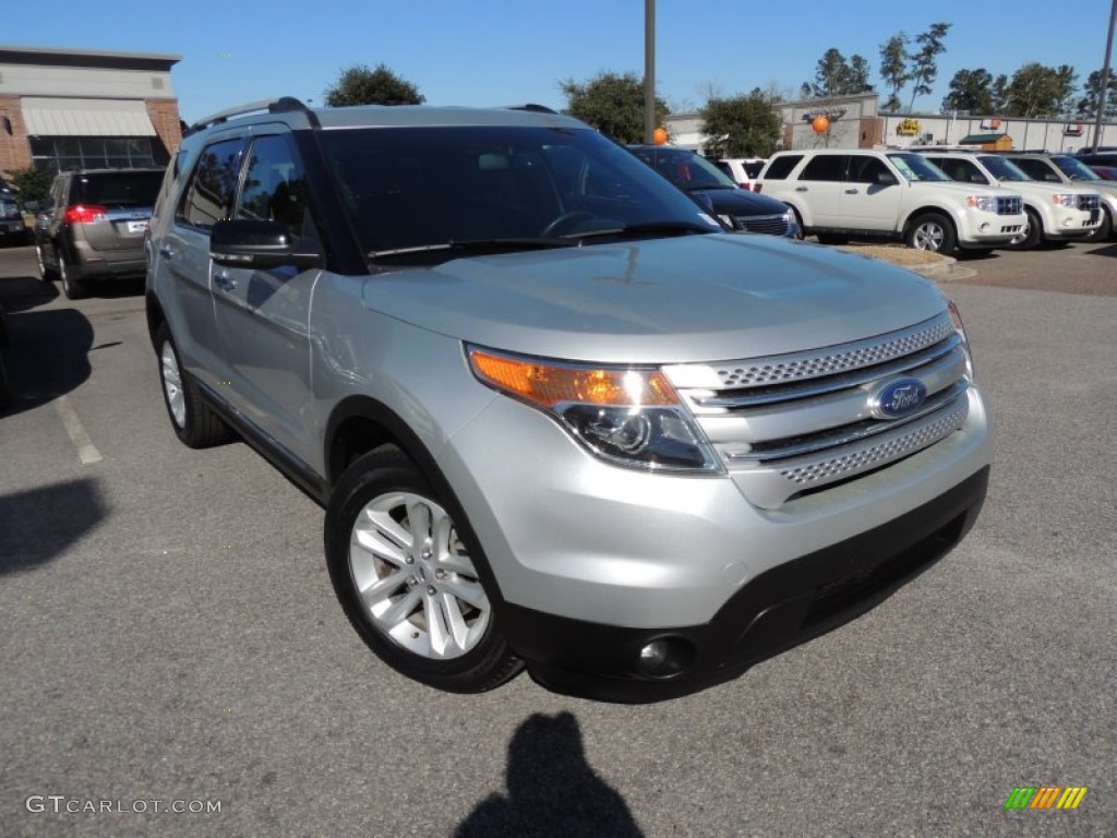 Ingot Silver Metallic Ford Explorer