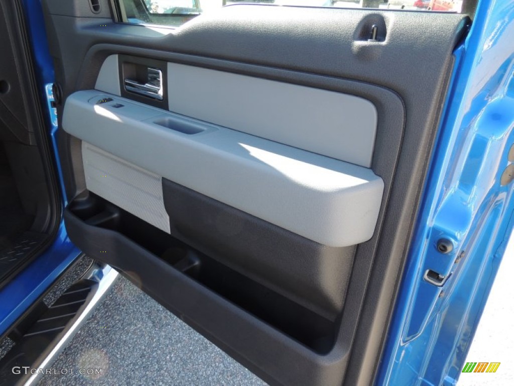 2013 F150 XLT SuperCrew - Blue Flame Metallic / King Ranch Chaparral Leather photo #10